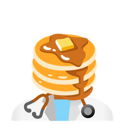 pancakes and stethoscope