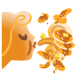 pancakes and wind face