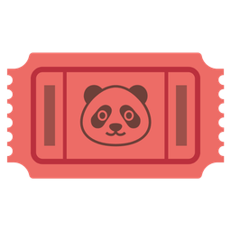 panda and admission tickets