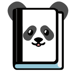 panda and books