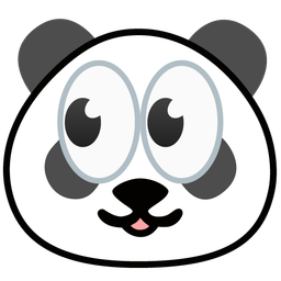 panda and eyes