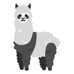 panda and llama