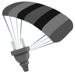 parachute and electric plug