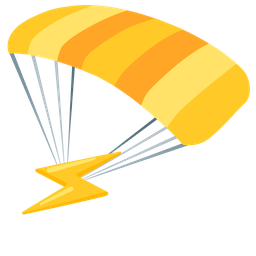 parachute and high voltage