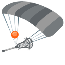 parachute and lacrosse