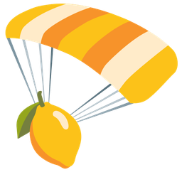parachute and lemon