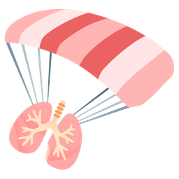 parachute and lungs