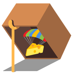 parachute and mouse trap