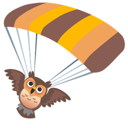 parachute and owl