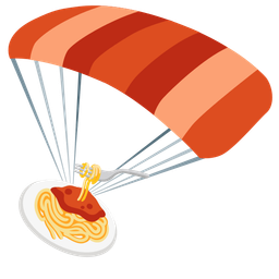 parachute and spaghetti