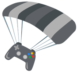 parachute and video game