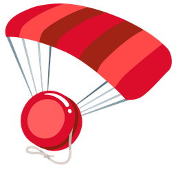 parachute and yo-yo