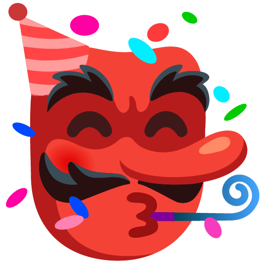 Partying face and Goblin