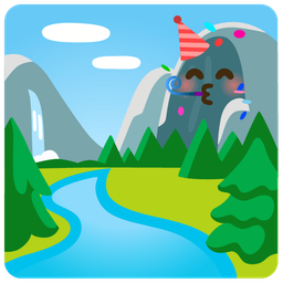 partying face and national park