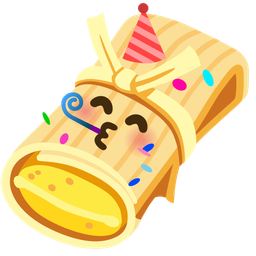 partying face and tamale