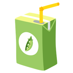 pea pod and beverage box