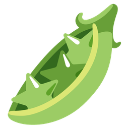 pea pod and star