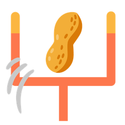 peanuts and american football