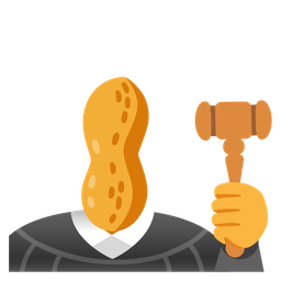 Peanuts and Balance scale