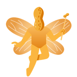 Peanuts and Butterfly