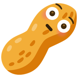 Peanuts and Flushed face