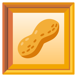 Peanuts and Framed picture