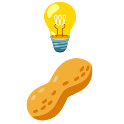 Peanuts and Light bulb