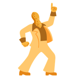 Peanuts and Mirror ball