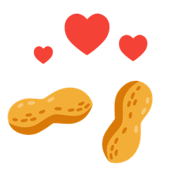 Peanuts and Revolving hearts