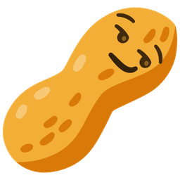 Peanuts and Smirking face