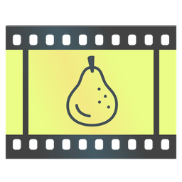 pear and film frames