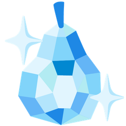 pear and gem stone