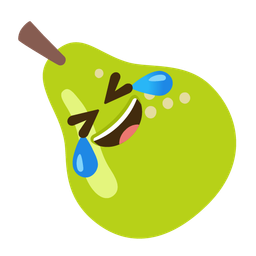 Pear and Rolling on the floor laughing