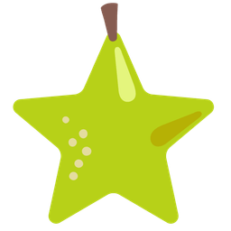 pear and star