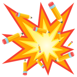 pencil and collision