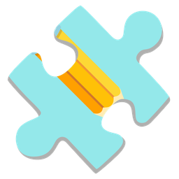 pencil and puzzle piece