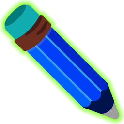 pencil and radioactive