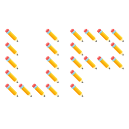 pencil and UP! button