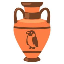 penguin and amphora