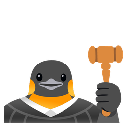 penguin and balance scale