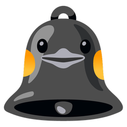 penguin and bell