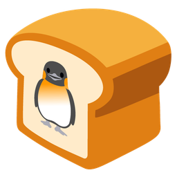 penguin and bread