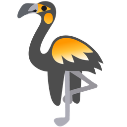 penguin and flamingo