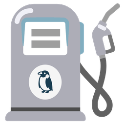 penguin and fuel pump