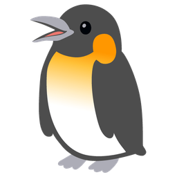 Penguin and Grinning face