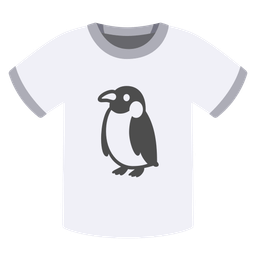 penguin and t-shirt