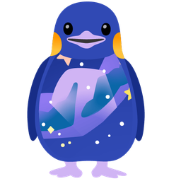 penguin and telescope