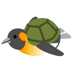 penguin and turtle