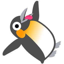 Penguin and Zany face