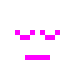 pensive face and alien monster